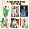 SEAFEW Large Clear Purse Stadium Approved CrossBody Bag for Men