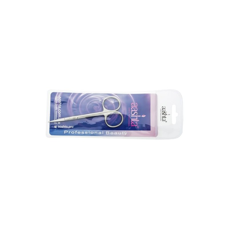 Tijera Iris Recta para Manicure en General, Acero Inoxidable Aashta