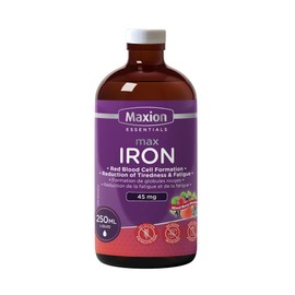 Maxion Maxion Iron Blood Booster Supplement to Combat Iron Deficiency Anemia, Fight Fatigue and Build Blood Cells, 250ml (1)