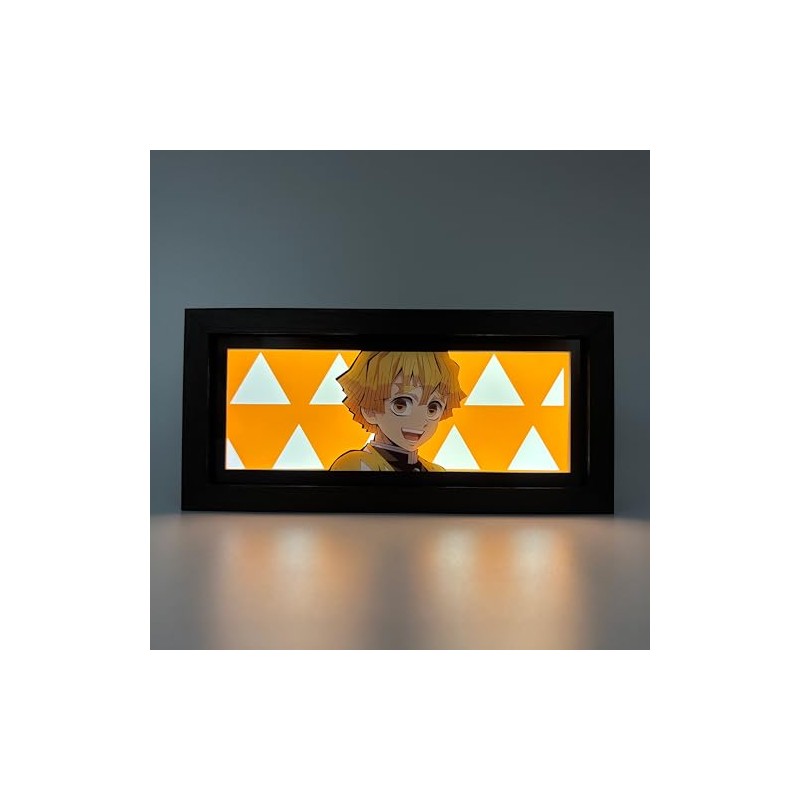 OTAKU Zenitsu (Demon Slayer) LED Light Box