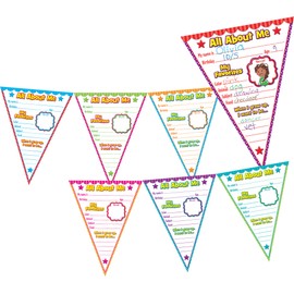 Teacher Created Resources All About Me Pennants Bulletin Board (5578)
