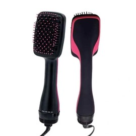 2-in-1 hot air comb multifunctional hair dryer,  dry wet dual-use lazy curler