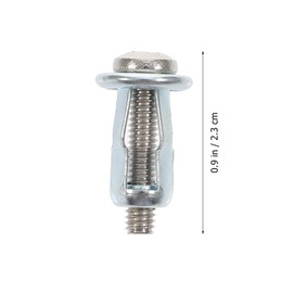 iplusmile Nuts, Steel Jack Nuts for 0-5mm Door Extra Short Hollow Wall Anchors Aluminium cladding Sheet Steel, Iron Sheet