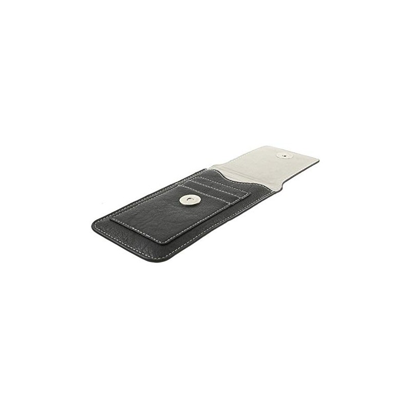 DFV mobile - Belt Case Cover Premium Synthetic Leather Vertical