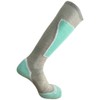 Ultimate Socks Youth Merino Wool Ski Snowboard Performance Socks Aqua