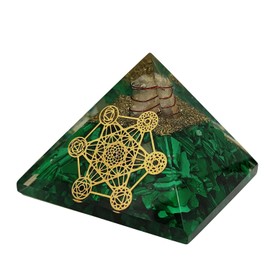 Sharvgun Metatron Cube Orgone Pyramid Energy Generator Protection Healing Meditation Orgonite