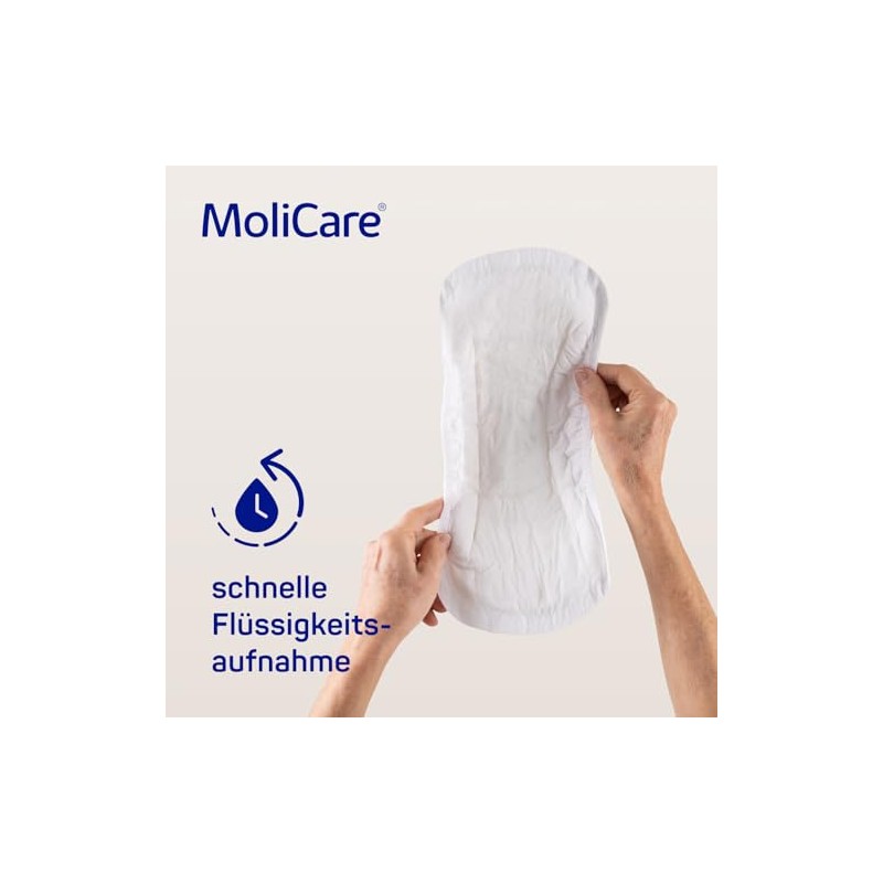 MoliCare Lady Pad 5 Drops Extra Long Incontinence Pads for
