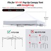 10x10 Canopy Replacement Top, 500D Heavy Duty Waterproof Canopy Replacement