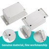 Pack of 2 Waterproof Junction Boxes, Surface-Mounted Waterproof IP65, Electronic