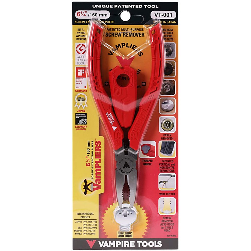 VamPLIERS! Best Made Pliers! 2-PC Set S2D Quality Specialty Pliers.