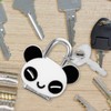 OSALADI Cute Panda Cabinet Padlock Mini Metal Lock with Keys