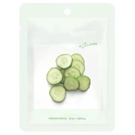 SS [에스에스_62]무색의 투명하고 에센스 오이 마스크팩 10매 [SS_62] Colorless Transparent Essence Cucumber Mask Pack 10 Sheets
