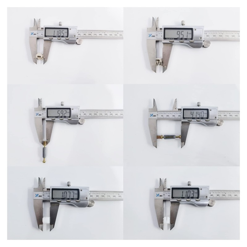 LOOTICH Fixing Screw Eccentric Cam Ø11.8mm and Bolts Fitting Dowels