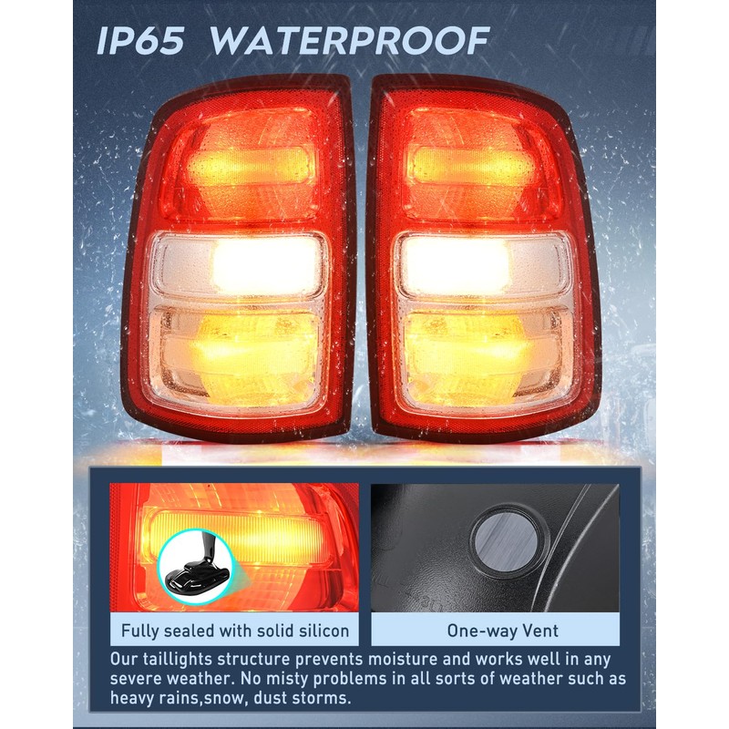 Nilight Taillight Assembly Compatible with 2019 2020 2021 2022 2023