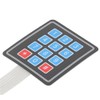 Robojax Soft Flexible 4x3 Matrix Numeric Keypad 12 Button 0-9