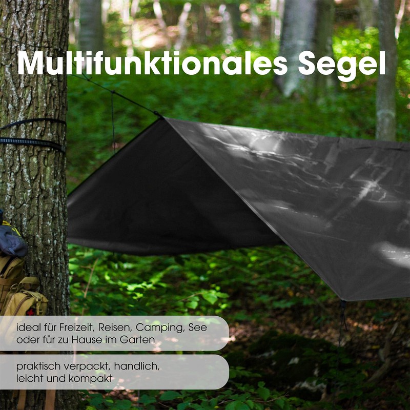 CelinaSun Awning PES UPF 50+ Outdoor Square 3 x 3