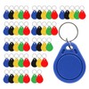 125KHz Writable RFID ID Card Keychain, 50pcs ID 125KHz RFID