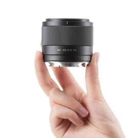 VILTROX AF 40mm F2.5 FE Mount Lens for Sony, 40mm f/2.5 Full Frame Auto Focus Prime Lens for Sony a7cr a7ii a9iii a7cii a7rv a6700 a7iv a7iii a6400 ZV-E10 a6600 a6000 a6700 a6300