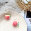 ONLYJUMP Funny Fruit Banana Dangle Earrings Resin Lifelike Fruits Lovely