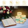 NETILGEN LED Flickering Candles Battery Operated Candles Set of 4
