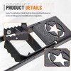 KMFCDAE Door Hinge Step Foot Pedal for 2007-2022 Jeep Wrangler
