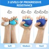 ZCOINS 4 Pcs Stress Balls for Adults, 6CM Grip Balls