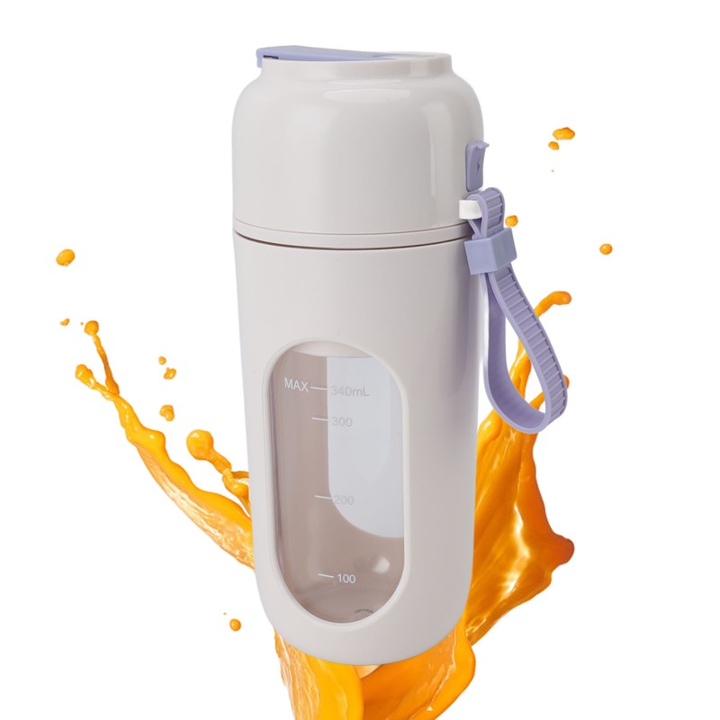 Portable Blender USB Rechargeable 12 Steel Blades Mini Blender Cup