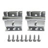 2 Pcs Garage Door Adjustable Top Bracket Garage Door Roller/Hinge
