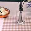 Simoutal Set of 4 Rectangle Glass Reed Diffuser Bottles, Empty