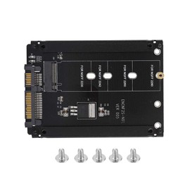 M.2 NGFF to SATA Adapter High Performance 22pin M.2 NGFF to SATA Adapter Plug and Play M.2 to SATA M Key Supports Plug and Play