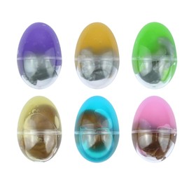 eMKay® Pack of 3 Mini Alien Eggs | Surprise Squishy Alien in Gooey Slime Putty | Kids Party Bag Fillers, Lucky Dip Toys, Birthday Gifts | 5.8cm Novelty Alien Egg Toy for Boys & Girls