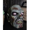 Apocalypse Zombie Undead Walker Skull With Peeling Flesh Rotten Teeth