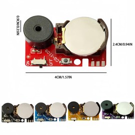 BEALIFE 2X Prank Kit Lightweight and Portable for Sneaky Noise Pranks Making Easy to Place in Many Inconspicuous Places. Prank, red