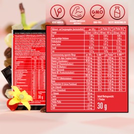 Super Hi Pro 128 Sample Pack | 10 x 30 g Multi-Component Protein Samples | Highest Possible Biological Value | 84% Protein I.Tr | Low Carb | Made in Germany | Various Varieties