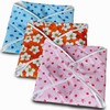 KANUSHI Industries Cotton Roti Cover/Chapati Cover/Roti Rumals- Set of 3