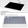 78 Key Wireless Bluetooth Keyboard 32.8ft Ergonomic Ultra Thin Silent