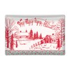 Michel Design Works Rectangular Glass Soap Dish, Santa's Eve