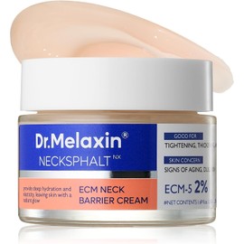 Dr.Melaxin Neck Firming Cream – Tightening & Lifting for Sagging Neck, Turkey Neck & Crepey Skin, Necksphalt ECM Barrier Anti-Aging Neck Cream for Wrinkles, Korean Skincare, 1.69 fl oz (50ml)