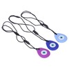 3pcs Drop Shaped Baby Teething Toy Soft Portable Silicone Infant