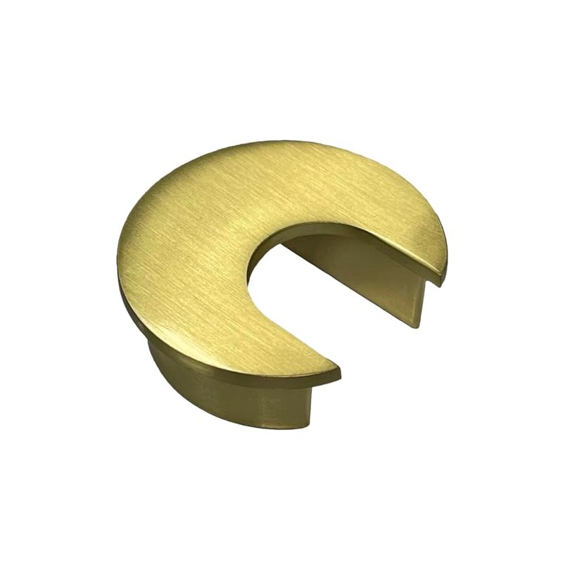 Electriduct 1.57" Metal Desk Grommet 40mm Cable Hole Cover Wire