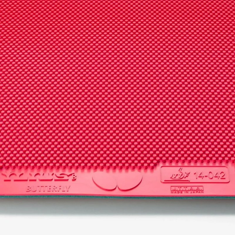 Butterfly 00440 Table Tennis Rubber Ilius B Super Goku Cut