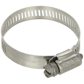 Oetiker 17700340 Stainless Steel Worm Drive SAE Type "F" Hose Clamp (Irrigation), Clamp ID Range 13 mm (Closed) - 27 mm (Open) (Pack of 50)