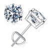 LIAN Moissanite Stud Earrings for Women & Men S925 Sterling