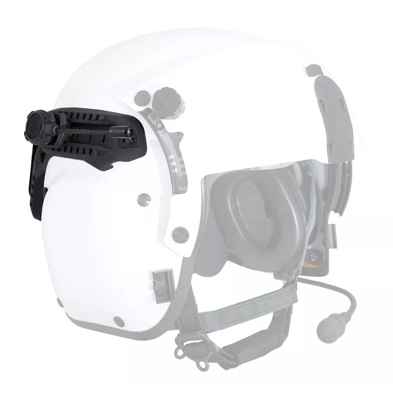 Tacticaldealer Black Add-on Retrofit Accessory ARC Rail HGU-56 Pilot Flight