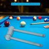 Cue Tip Press Tool Stainless Steel Billiards Pool Cue Tip