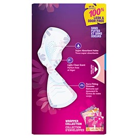 Always Radiant Feminine Pads for Women, Size 3 Extra Heavy, with Wings, Scented, 30 Count (Pack of 5)