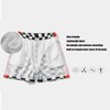 Summer Breathable Beach Shorts Men Black White Plaid Fashionable Casual