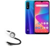 BoxWave Cable Compatible with BLU G61 - AllCharge miniSync, Retractable,