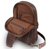 Londo Genuine Leather Crossbody Bag with Adjustable Shoulder Strap -