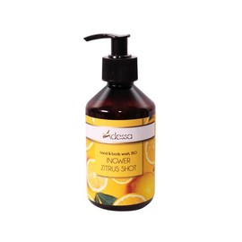 Adessa Bio Handseife & Duschgel, Ingwer-Zitrus Duft, 250 ml